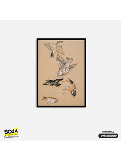 ภาพตกแต่งบ้านสำเร็จรูป Happy Birds VMA00009 #SOdAcollection #ภาพตกแต่งบ้านสไตล์มินิมอล #มินิมอล #MINIMAL