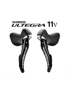 มือเกียร์ ULTEGRA, ST-6800, 11-SPD, พร้อมสายเบรค/สายเกียร์, มีกล่อง
