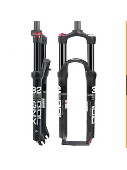 BOLANY MTB Bicycle Magnesium Alloy Suspension Fork, Straight Steerer Front Fork 26inch