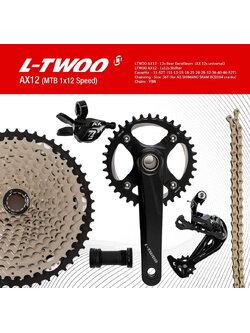 ชุดเกียร์เสือภูเขา L-TWOO รุ่น AX12 1x12 สปีด