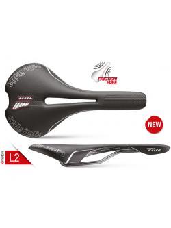 SELLE ITALIA อานนั่ง, FLITE FRICTION FREE FLOW, สีดำ (Road/MTB), L2