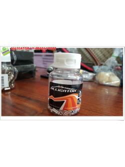 ALLIGATOR Inner Cable End Cap หัวปิดปลายสายในเกียร์ สีเงิน (ขวดละ 500 อัน),LY-IPA01#B500
