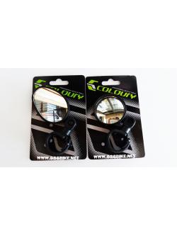 กระจกมองหลัง ติดปลายแฮนด์จักรยาน COLOURY Bicycle Mirror