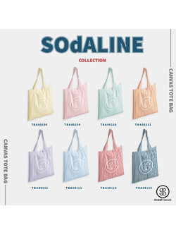 กระเป๋า Canvas Tote Bag SOdAline Collection รหัส TBA00108-TBA00115 #SOdAbag