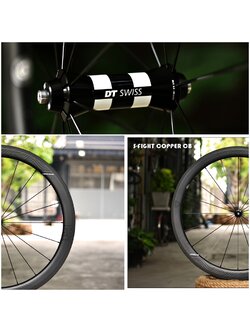 S-FIGHT Copper CB ล้อเสือหมอบคาร์บอน Hi-end ดุม DT-350 ขอบสูง 50/50มม. S746 ปี 2022