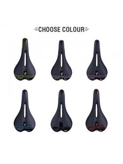 VIVIMAX Elite : VI-EL-BLA/R Saddle cushion saddle เบาะจักรยาน