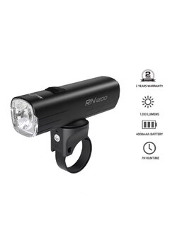 ไฟหน้า Magicshine RN1200 กำลังขับสูงสุด 1200 LUMENS กันน้ำ IPX6 ความจุแบตเตอรี่ 3.6V 5000mAh