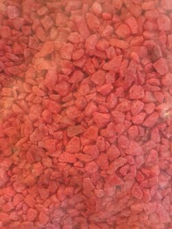 หินสีแดง บรรจุ 500 กรัม