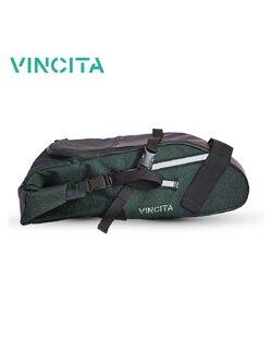 Vincita กระเป๋าใต้อาน STRADA BIKEPACKING ผ้า คอร์ดูร่า CORDURA® วินสิตา B038BP : STRADA BIKEPACKING SADDLE BAG (มีสีเขียว)