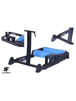 S-FIGHT 2 ROLLERS INDOOR CYCLING Roller Trainer เทรนเนอร์ 2 ลูกกลิ้งแบบจับตะเกียบ, SF-7073-35-2