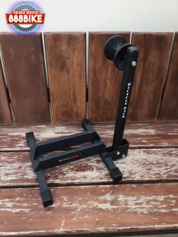 ขาตั้งจักรยาน แบบล็อคล้อจักรยาน E-HS026 สีดำล้วน