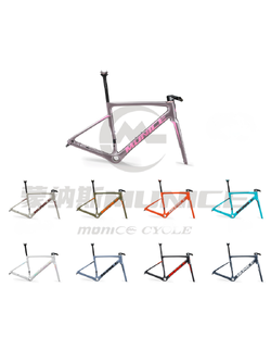 Munice R2PB Flat Bar Carbon Road Frame – Ultra-Light 980g, Toray T800 + M46, Disc Brake Compatible, 700C, 9 Colors | 5-Year Warranty