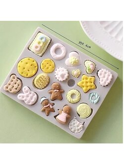 แม่พิมพ์ซิลิโคนขนมบิตกิตแบบต่างๆ