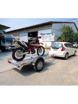 รถพ่วง อัพบีท UPBEAT Dirt Bike JR. BIKE rail motorcycle trailer (ได้ทั้งจักรยานและมอเตอร์ไซค์)