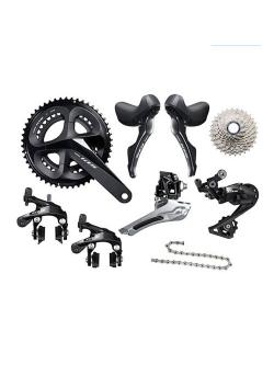 ชุดเกียร์เสือหมอบ SHIMANO 105 GROUPSET 22 R7000 2X11 สปีด, 105 MY2022