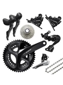ชุดเกียร์ Shimano 105 Groupset, R7020 Disc Groupset 22 SPEEDS เสือหมอบดิสเบรค