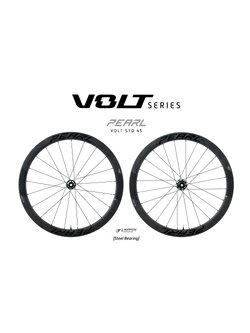 ล้อเสือหมอบ PEARL VOLT Series VOLT 45 Disc (Steel Bearings) คาร์บอน