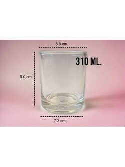 แก้วใส ขนาด 10.8 oz. (310 ml.)