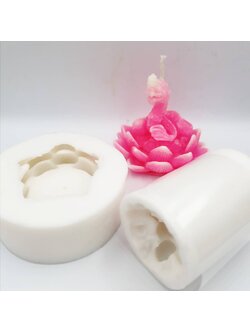 พิมพ์ซิลิโคนพญานาคฐานบัว