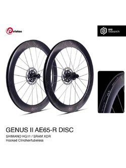 ERE GENUS II Carbon Road Bike Wheelset - Premium Series for Professional Cyclists