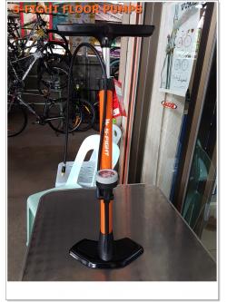สูบจักรยานแบบตั้งพื้น S-FIGHT ,S463 ALLOY FLOOR PUMP (สูบตั้งพื้น สูบยางและสูบโช๊ค)(โปรดระบุสีตรงหมายเหตุ)