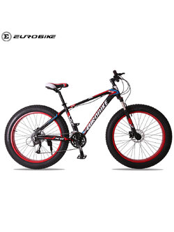 EUROBIKE FT-X3 26 inch fat bike aluminum alloy frame OEM fat tyre mountain bike 4.0 fast shipping Shimano Parts available