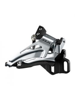 ตัวสับจาน SLX, FD-M7025-11-E, 11-Speed, 2 ชั้น, รุ่นติดกะโหลก, ดึงล่าง