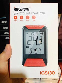 ไมล์ iGPSport iGS130 GPS Cycling Computer