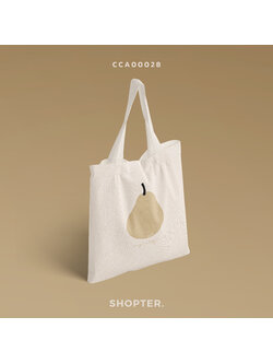 กระเป๋าแคนวาส Brown Peary CCA00028 #minimalstylebyPEARY