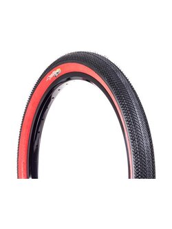 ยางนอกขอบพับ Vee Rubber, Speedster 20x2.25 ,110 TPI, VRB316 ,(57-406) สีชมพู