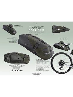 BROOKS Scape Seat bag, Mud Green