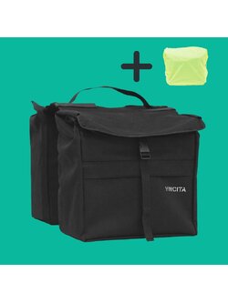 VINICTA B081 กระเป๋าแพนเนียร์คู่ Top Load กระเป๋าพาดตะแกรงหลัง