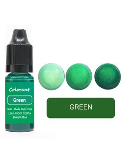 สีผสมเทียนน้ำ-GREEN