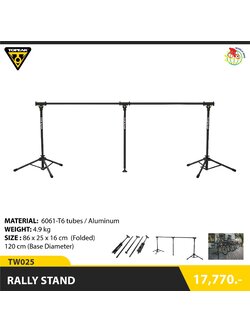 TOPEAK RALLY STAND multi-bike rack for races, ART NO: TW025