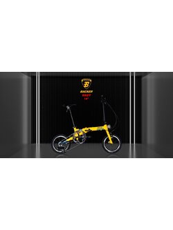 จักรยานพับ BACKER HAZY เฟรมอลู Sensah MX9 3 Speed 2021