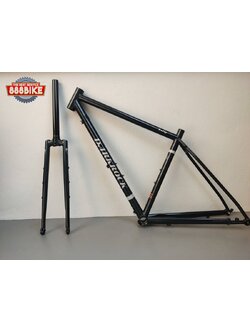 DARKROCK GRAVEL BIKE -LUTIP 700C Road Frame Chrome-Molybdenum Steel 700*42C