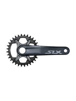 จาน SHIMANO SLX, FC-M7100-1, ชั้นเดียว, 32T. 34T, 170MM, 175MM.(ไม่มีกะโหลก)