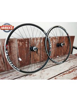 ชุดล้อเสือหมอบดิสเบรค ขอบ 2ชั้น UNLIMIT 700C ซี่ลวดกลม โม่ดำดุมดิส ขอบ 30mm อลู Road bike Wheels มีสีดำ