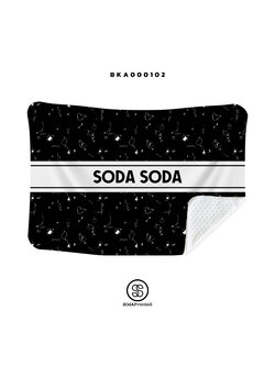 ผ้าห่ม ใส่ชื่อได้ Galaxy รหัส BKA00102 #SOdAblanket #SOdAhome