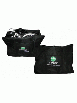 K-ROCK กระเป๋าใส่จักรยาน ขนาดล้อ 16 นิ้ว,BAG16K สีดำ