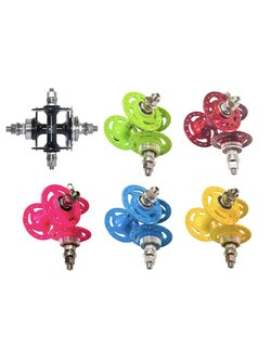 ดุมจักรยานฟิกเกียร์ NOVATECH 36 รู“ หน้า/หลัง เกลียว 2 ชั้น