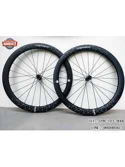ล้อเสือหมอบ VSPRINT DISC Carbon - ขอบสูง 50 มม., ลูกปืนเซรามิค, โม่ Ratchet 36T ผ่านการรองรับมาตรฐาน UCI