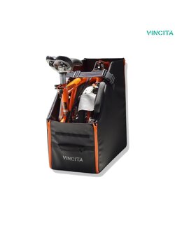 Vincita B132I กล่องใส่จักรยานพับบรอมตัน สำหรับล้อ 16 นิ้ว - Keeper Brompton Box
