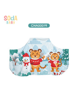 ผ้าคลุมให้นม ลาย Winter รหัส CNA00019 ⛄️❄️#Winter #SOdAbaby