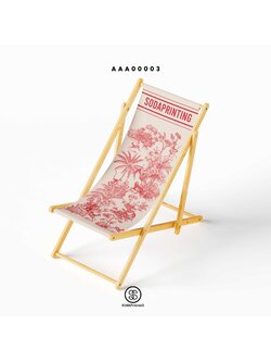 เก้าอี้ชายหาด FOREST สีขาว-แดง AAA00003 #FOREST #เก้าอี้ชายหาด #SunLounge #SOdAhome #SOdAPrintinG