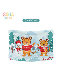 ผ้าห่มเด็ก ลาย Winter รหัส CKA00164 ⛄️❄️#Winter #SOdAbaby