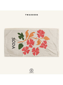 ผ้าเช็ดตัว SOdA รหัส TWA00096 #SOdAtowel #SOdAhome