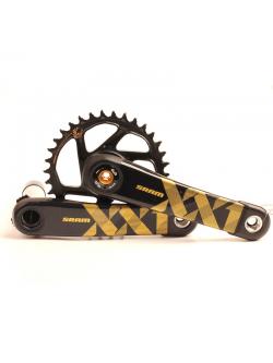 จานหน้า SRAM XX1 Eagle DUB 12สปีด XX1 Eagle™ DUB Crankset