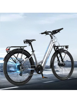 จักรยานไฟฟ้า FNIX FINIS 27.5 นิ้ว | มอเตอร์ 350W + เกียร์ Shimano 8 สปีด | แบต 36V/12Ah | แรงบิดสูง ช่วยปั่น 5 ระดับ