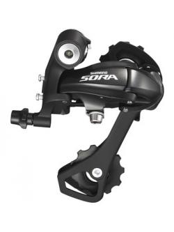 ตีนผีหลัง SORA ปี 2013 รุ่น RD-3500-GS ขายาว, 9-Speed, สีดำ (Singapore)